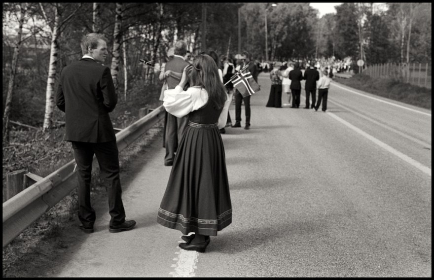 Waiting for the Parade